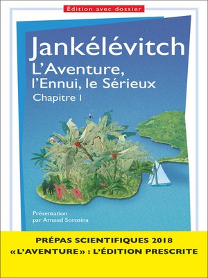 cover image of L'Aventure, l'Ennui, le Sérieux, Chapitre I